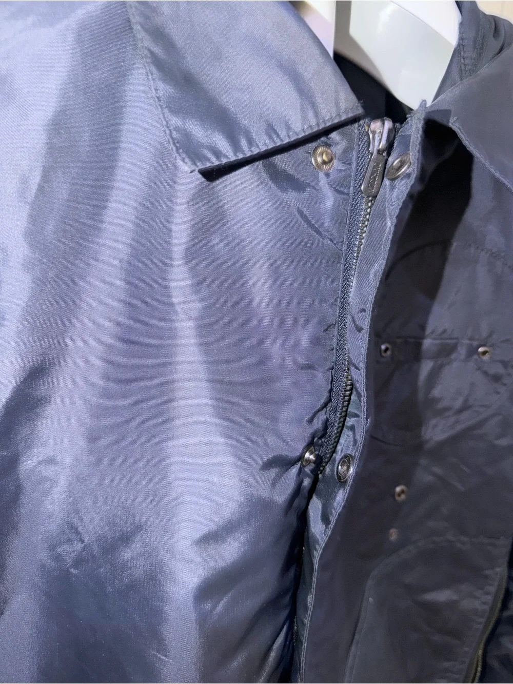 Moschino Navy Bomber Jacket
